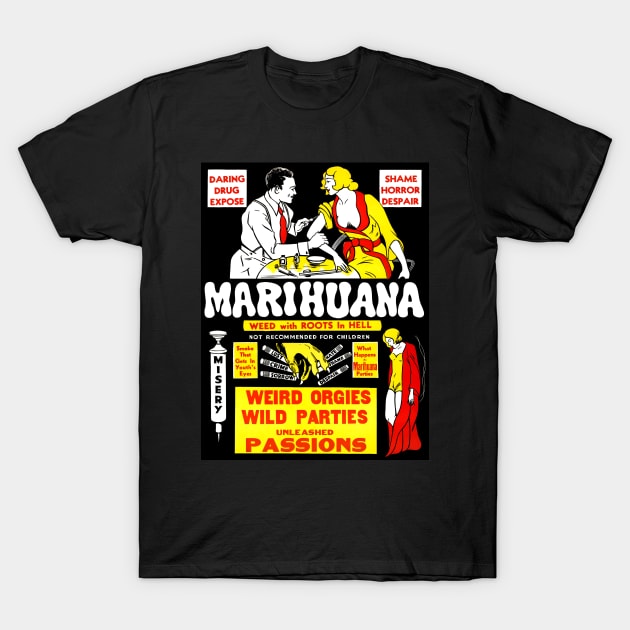 Marihuana (1936) T-Shirt by Scum & Villainy